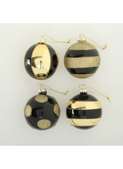 Елочные шары 4 в ассортименте 1015130 Boltze