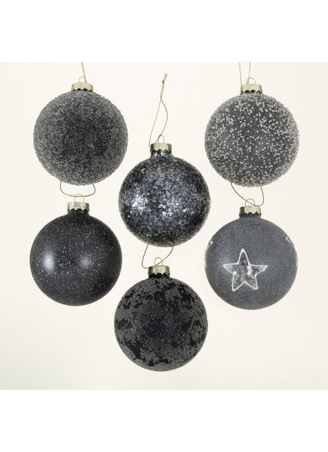 Елочные шары 6 в ассортименте 1017841 Boltze