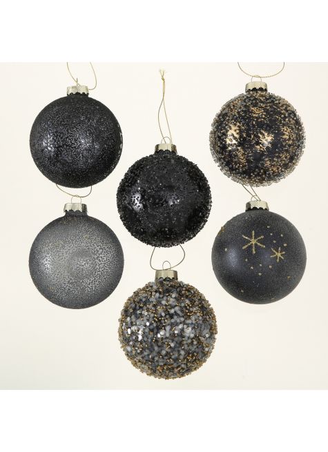 Елочные шары 6 в ассортименте 1017842 Boltze